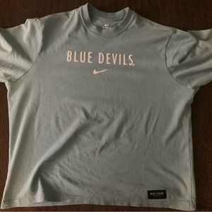 Teal blue devils Nike t-shirt